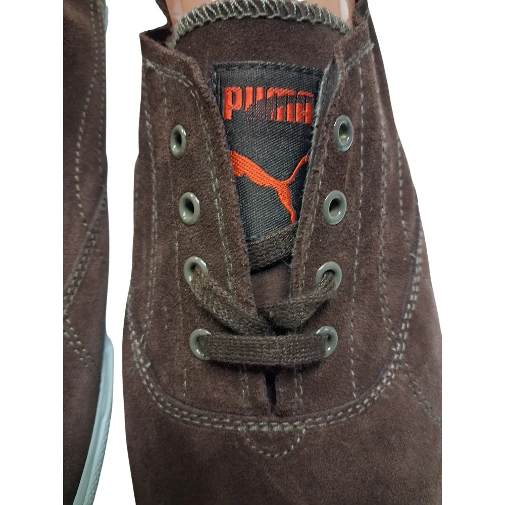 Puma Tekkies Hunger Brown Suede Casual Sneakers Mens Size 14 Shoes Vintage New